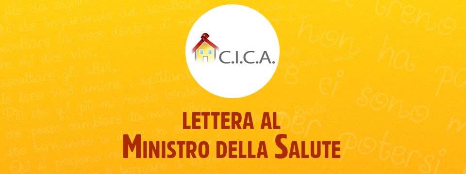 Lettera al Ministro della Salute