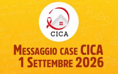 Messaggio case CICA – 1 Settembre 2026
