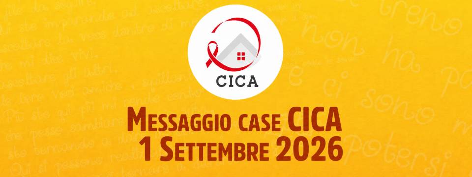 Messaggio case CICA – 1 Settembre 2026